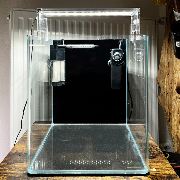 Dennerle 30l Nano Cube mit Technik für Kampffisch Aquarium