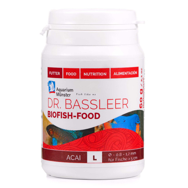 Aquarium Münster Dr. Bassleer BIOFISH FOOD Acai 60g L