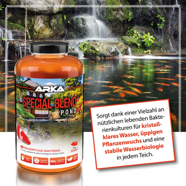 ARKA TEICH Special Blend Wasserpflegebakterien für deinen Gartenteich