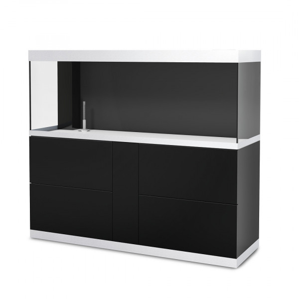 Oase HighLine Optiwhite 600 | Set aus Aquarium und Unterschrank