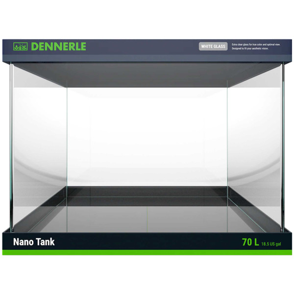 Dennerle Nano Tank White Glass 70 Liter