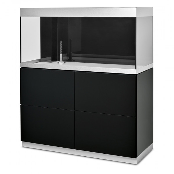 Oase HighLine Optiwhite 300 | Set aus Aquarium und Unterschrank