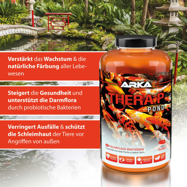 ARKA TEICH TheraP Tierpflegebakterien für deinen Teich