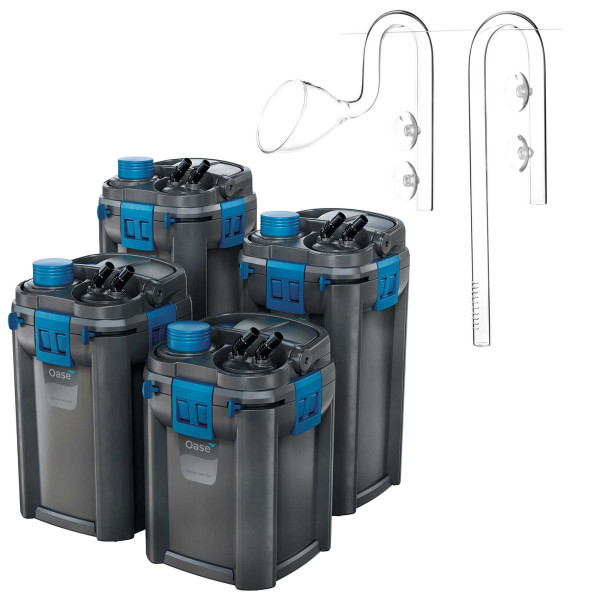 Oase BioMaster/ Bio Master Thermo inkl. USCAPE Inflow & Outflow Glas