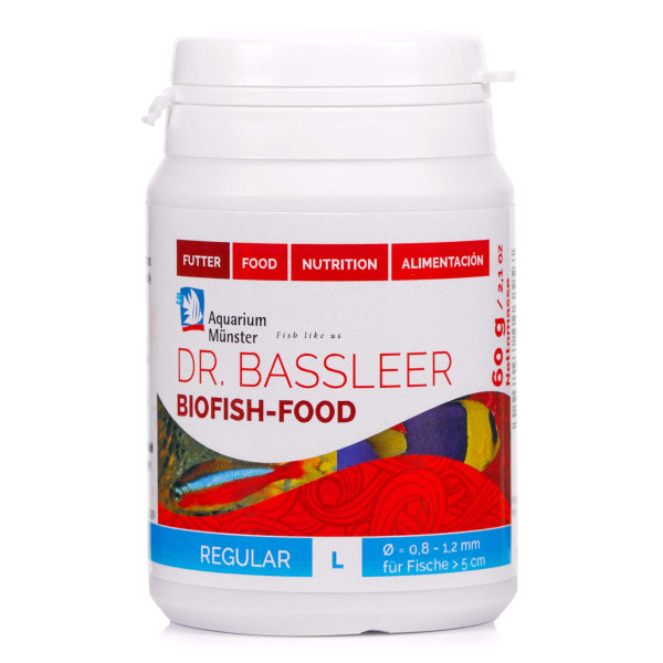 Aquarium Münster Dr. Bassleer BIOFISH FOOD Regular 60g L