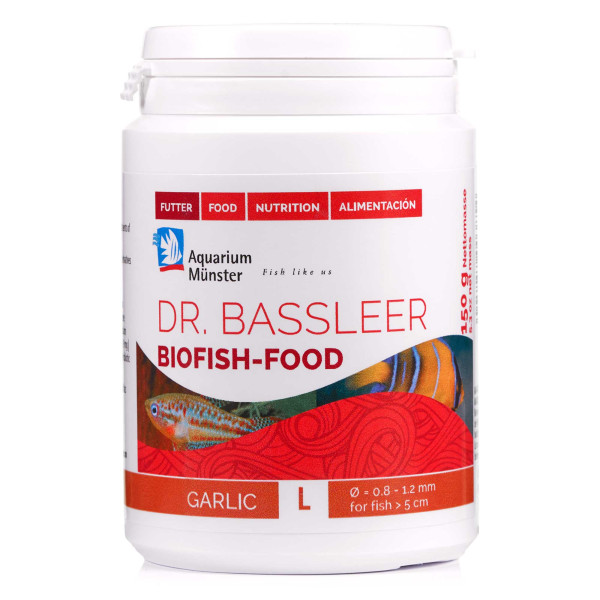 Aquarium Münster Dr. Bassleer BIOFISH FOOD Garlic L 150g