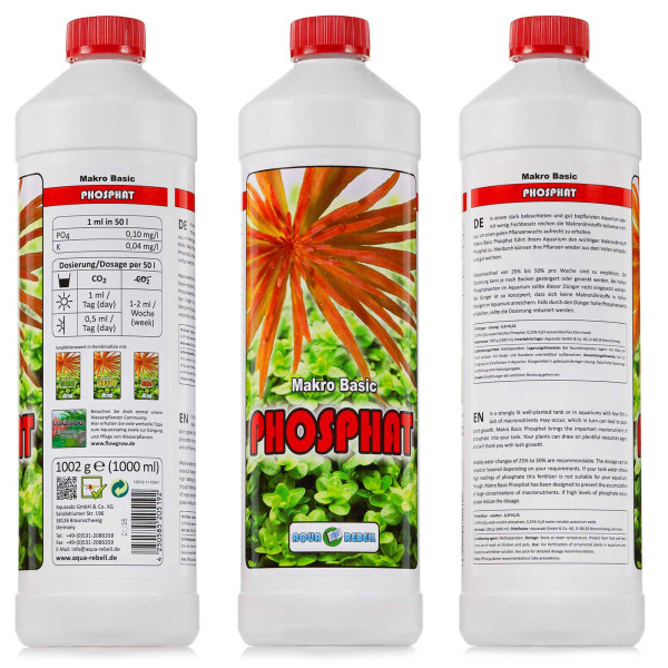 Aqua Rebell GH Boost N + P + K + Eisen | Aquascaping Dünger Set inkl. Dosierpumpen