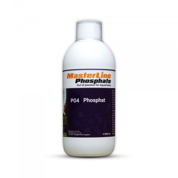 MasterLine Phosphate PO4 Phosphatdünger Aquarium 500ml
