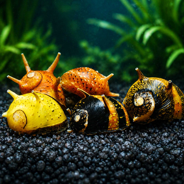 Geweihschnecke Tricolor | Clithon sowerbyana