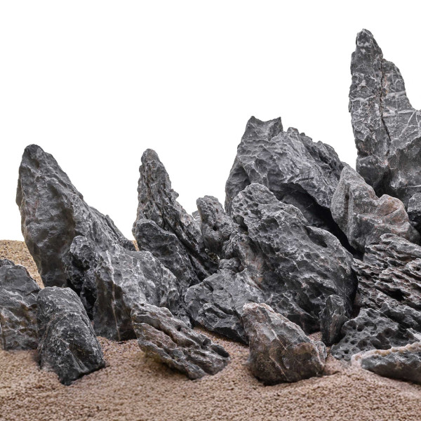 Schwarze Pagode Hardscape Aquascaping Aquaristik Gebirgslandschaft Aquarium