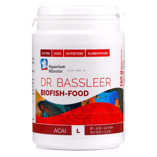 Aquarium Münster Dr. Bassleer BIOFISH FOOD Acai 150g L