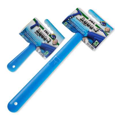 UPETTOOLS Algenschaber Für Aquarium, 2-in-1 Mit Bürste, Verstellbar, Für 20–40 Gallonen Glasbecken