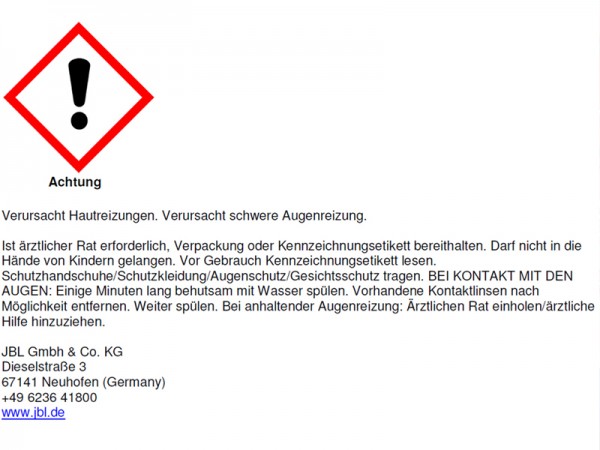 JBL pH-Minus, 100 ml