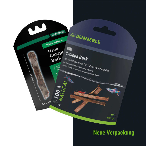 Dennerle Nano Catappa Bark | Seemandelbaumrinde - 8 Stück