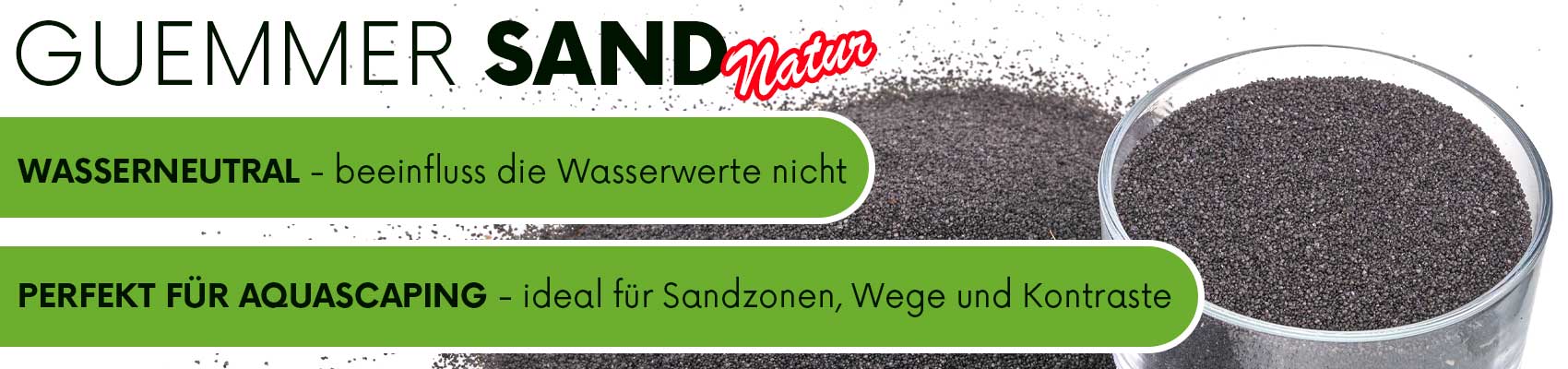 Vorteile Guemmer Sand Schwarz