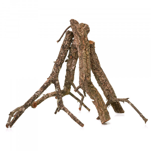 Naturkorkäste für Terrarium| Kork-Tronchos - ca. 60cm Gruppe