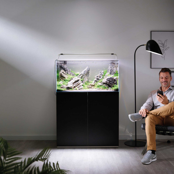 Oase ScaperLine 90 | Komplettset aus Aquarium und Unterschrank