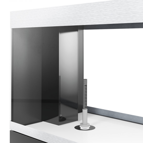 Oase HighLine Optiwhite 600 | Set aus Aquarium und Unterschrank