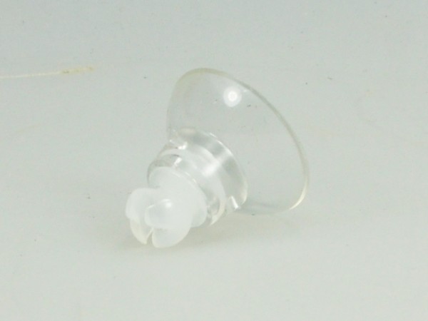 Saugnapf mit Cliphalter