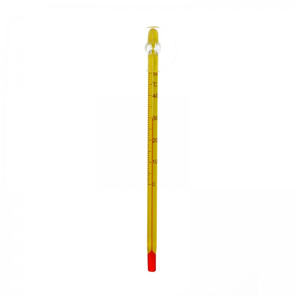 Precisions Thermometer dünn, gelb