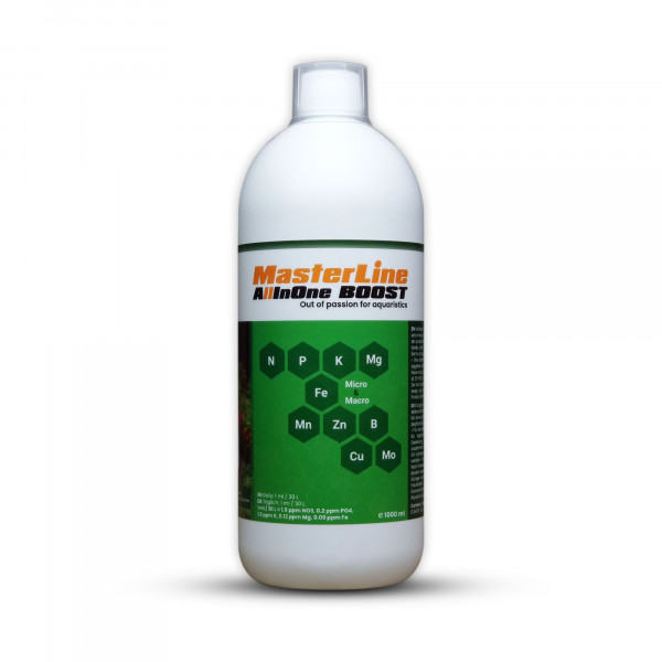 MasterLine AllInOne Boost Dünger Wasserpflanzen Aquarium Aquascaping 1000ml