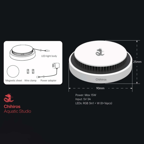 Chihiros | Magnetic Light 2 Technische Daten