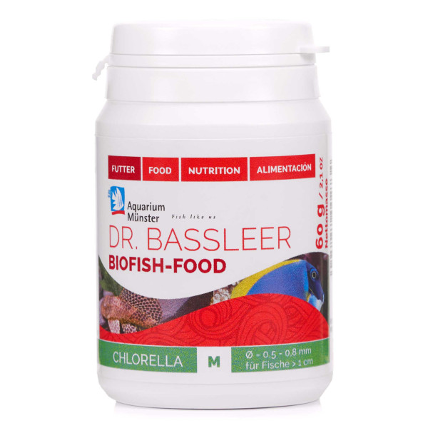Aquarium Münster Dr. Bassleer BIOFISH FOOD Chlorella M 60g