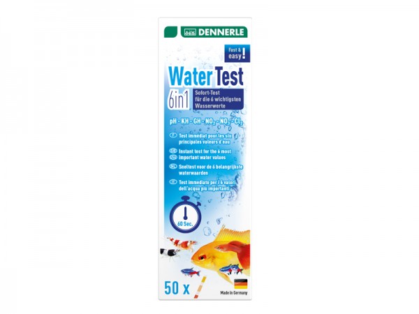 Dennerle Wassertests Teststreifen