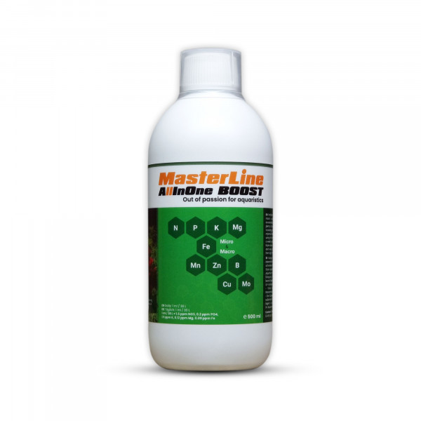 MasterLine AllInOne Boost Dünger Wasserpflanzen Aquarium Aquascaping 500ml