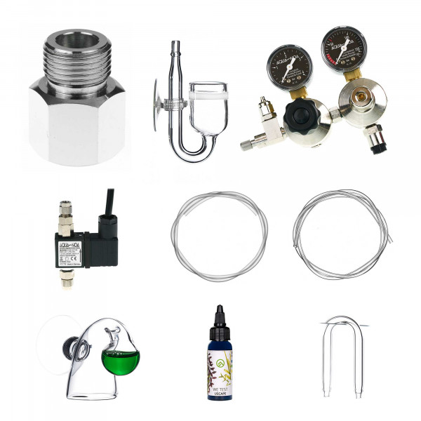 CO2 Anlage Premium mit Adapter für Sodastream | 10-100 Liter