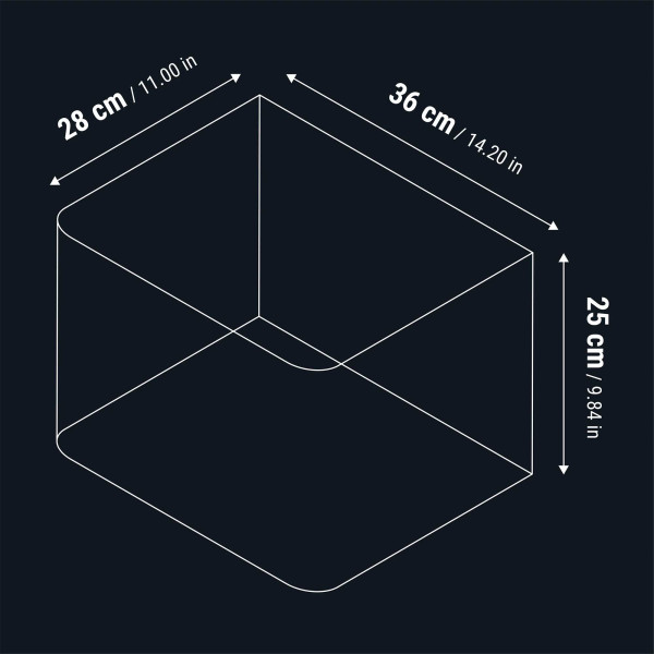 Dennerle Nano Tank Basic 20 Liter Maße