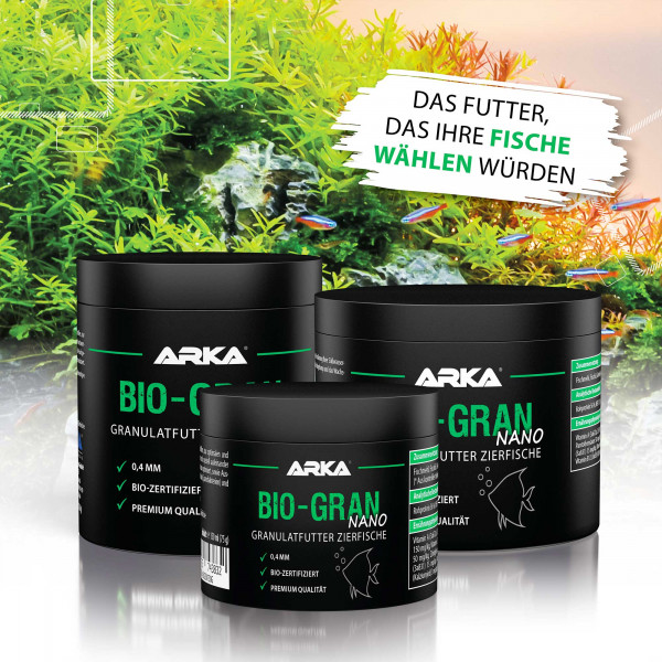 ARKA BIO-GRAN Granulatfutter Nano