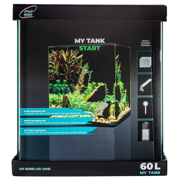 Me My Tank Start - Aquarienset 60 Liter