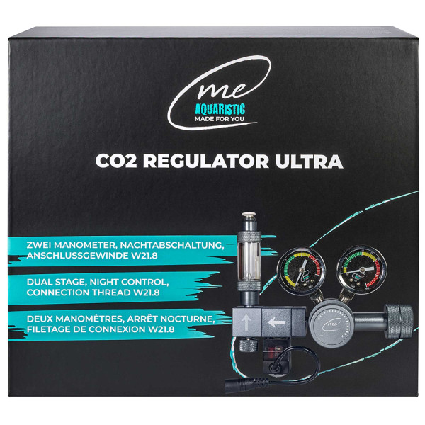 Me CO2 Regulator Ultra Druckminderer inkl. Magnetventil