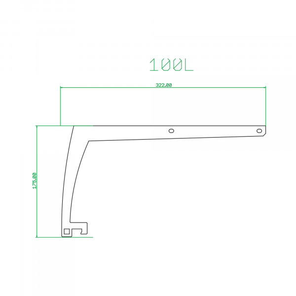 SKYLIGHT Hyperspot Holders - Halterung Acryl