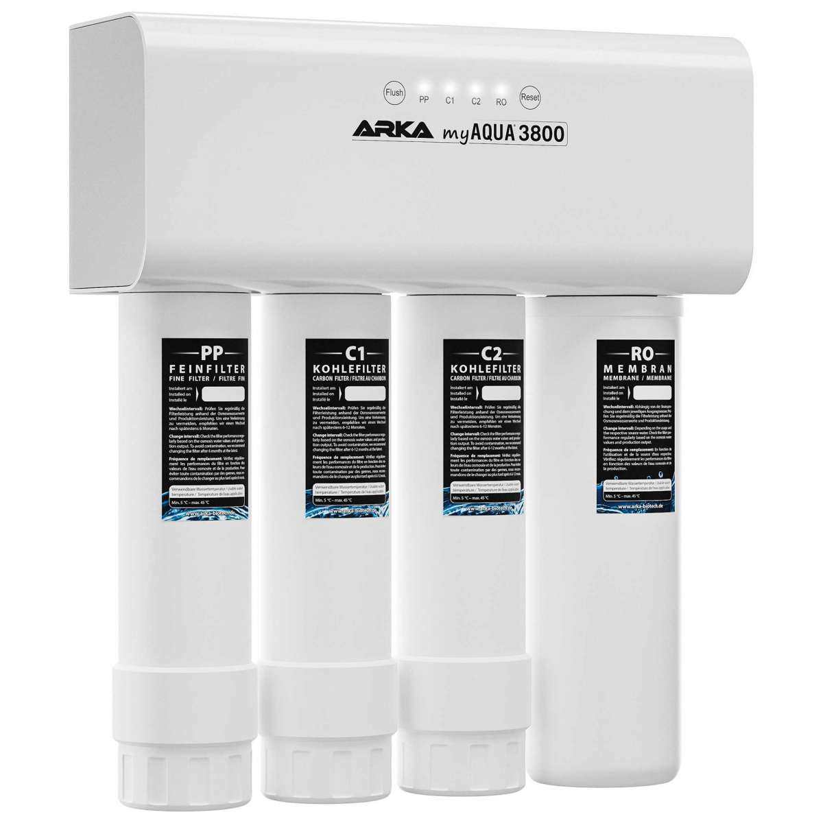 Umkehrosmoseanlage Ohne Strom/ 380L Trinkwasser