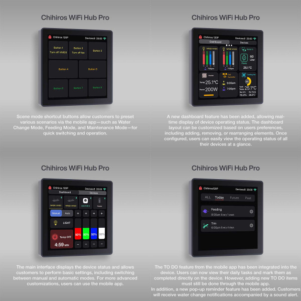 Chihiros | Wifi HUB PRO Anwendung