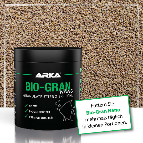 ARKA BIO-GRAN Granulatfutter Nano