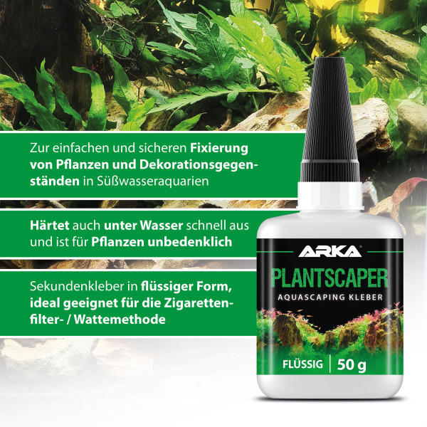 ARKA Plantscaper Liquid | Flüssiger Sekundenkleber - 50g Info