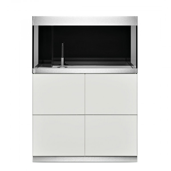 Oase HighLine Optiwhite 200 | Set aus Aquarium und Unterschrank