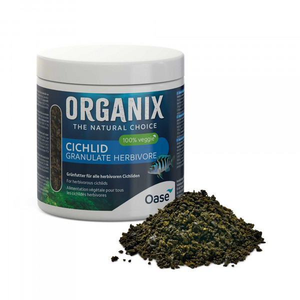 ORGANIX Cichlid Granulate Herbivore 500ml