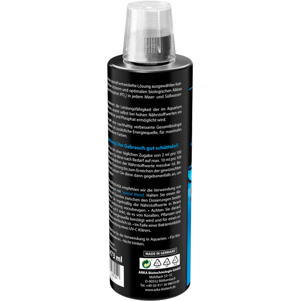 ARKA NOPO Control 236ml Rückseite