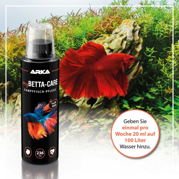 ARKA myBetta-Care | Kampffischpflege Vorteile