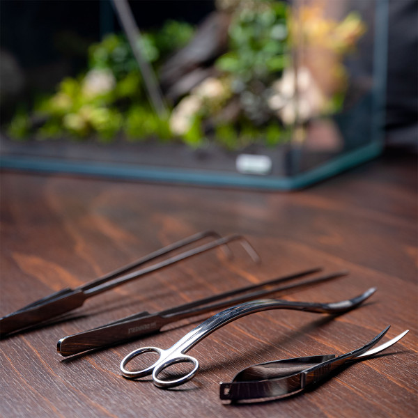 Dennerle Plant Scissors Curved, 25 cm | gebogene Schere