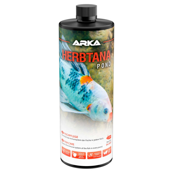 ARKA TEICH Herbtana | Fischpflege auf Kräuterbasis 946ml