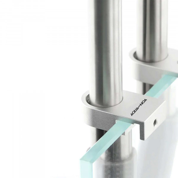 Mini Edelstahl Filter Ein-/Auslauf Set Halterung Aluminium