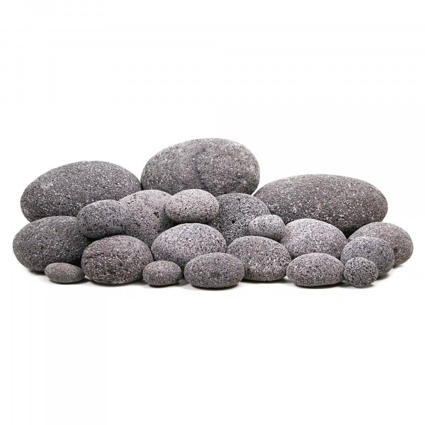 Zen Pebbles - Schwarze Flusssteine - Black Riverstone 100er Set