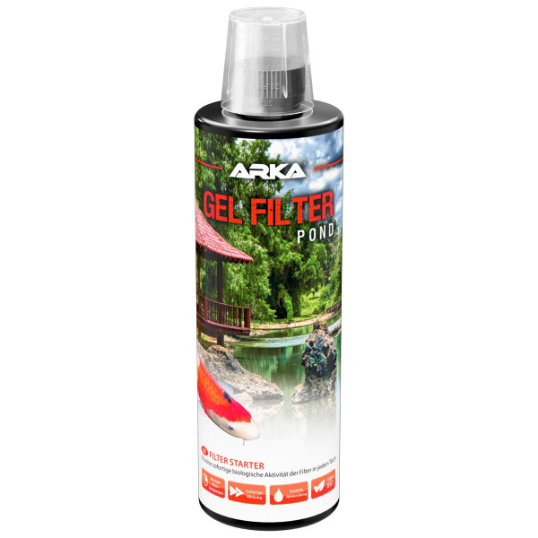 ARKA TEICH Gel Filter Filterstarter für deinen Gartenteich