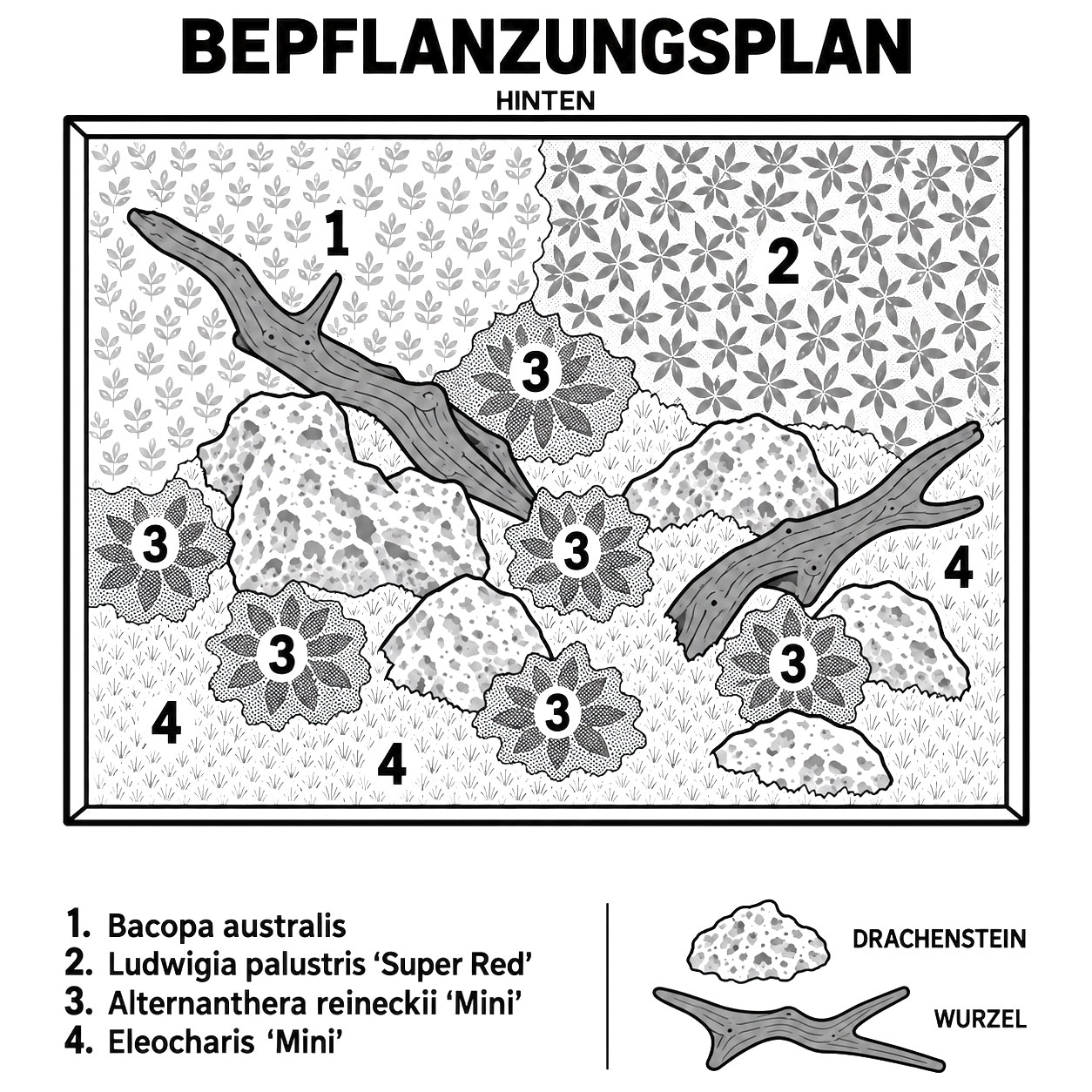Bepflanzungsplan