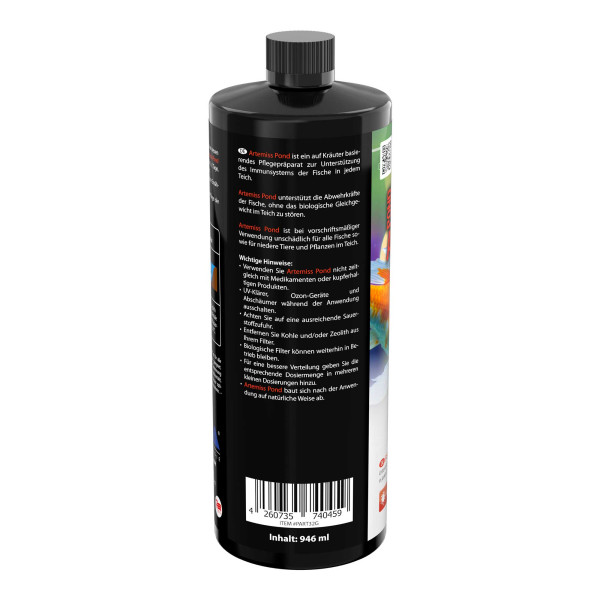 ARKA TEICH Artemiss | Fischpflege auf Kräuterbasis 946ml